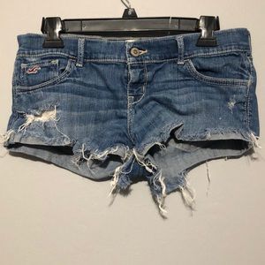Denim shorts